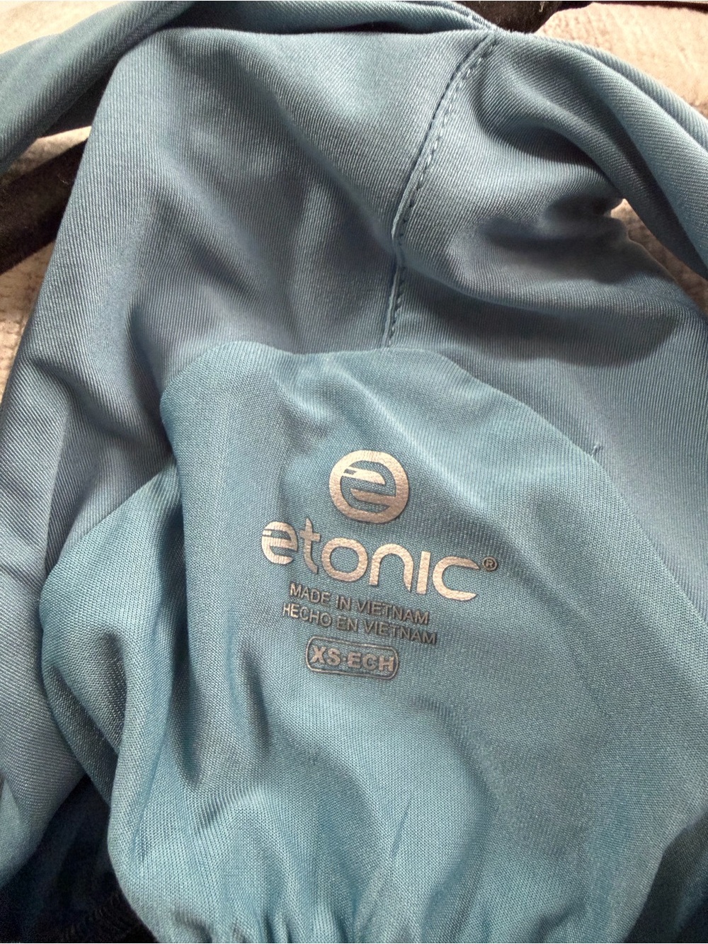 Eton Teal Sleeveless Fit-and-Flare Mini Dress - Picture 4 of 4